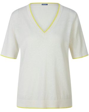 DAY.LIKE V-Pullover - Weiß