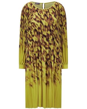 Basler Plissee-Kleid - Gelb
