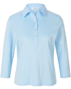 efixelle Polo-Shirt 3/4-Arm blau