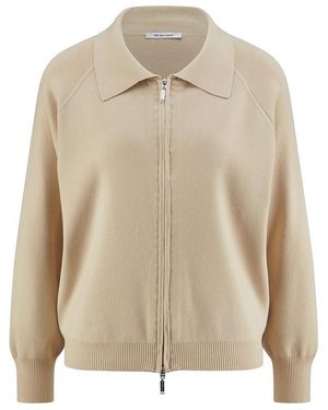 Peter Hahn Strick-Blouson - Natur