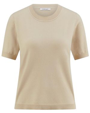 Peter Hahn Rundhals-Pullover - Natur