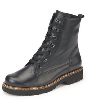 Semler Schnür-Stiefelette Barbara, Gr - Schwarz
