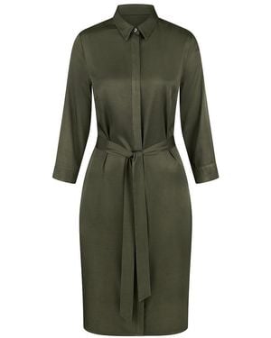 Fadenmeister Berlin Kleid Mit 3/4-Arm, Gr. S - Grün