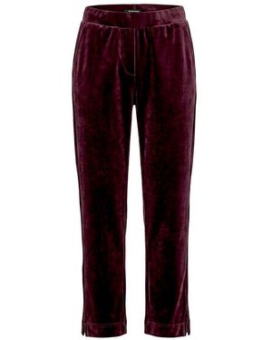 Peter Hahn Lange Nicki-Hose - Rot