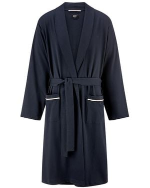 BOSS Hausmantel - Blau