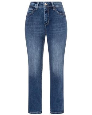 M·a·c Bootcut fit-7/8-jeans modell dream kick - Blau