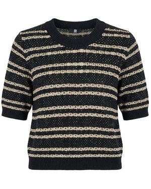 Riani Rundhals-Pullover - Schwarz