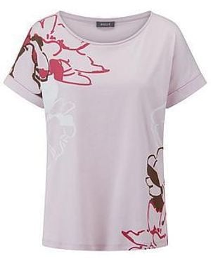 Basler Shirt Ronde Hals Van - Roze
