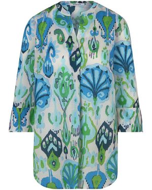 Peter Hahn Long-Bluse - Blau