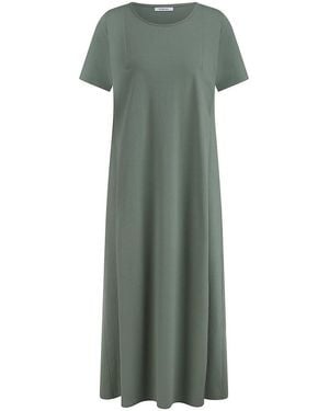 Peter Hahn Jersey-Kleid, Gr. S - Grün