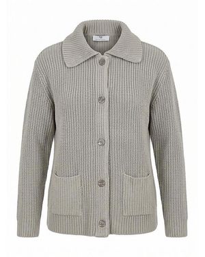 Peter Hahn Strickjacke - Grau