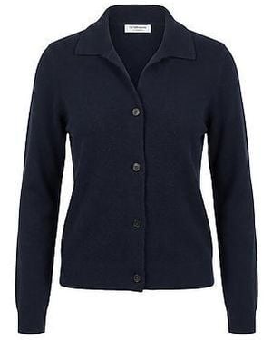 Peter Hahn Vest Een Polokraag Van - Blauw