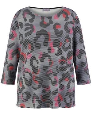 Samoon Sweatshirt - Grau