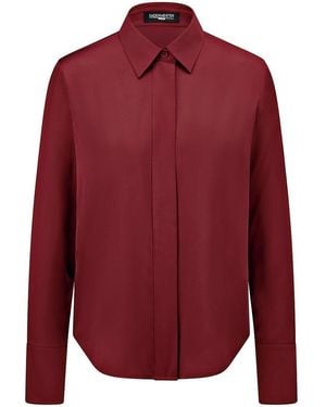 Fadenmeister Berlin Bluse, Gr. S - Rot