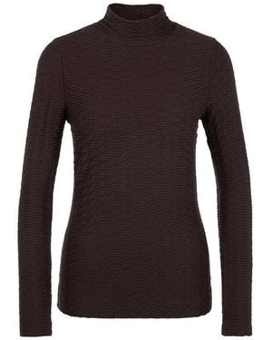 Marc Cain Shirt Stehkragen - Schwarz