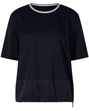 Margittes Rundhals-shirt - Schwarz