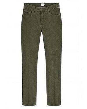 Brax Enkellange Modern Fit-Jeans Van - Groen