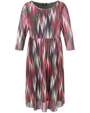 Via Appia Due Mesh-Kleid - Rot