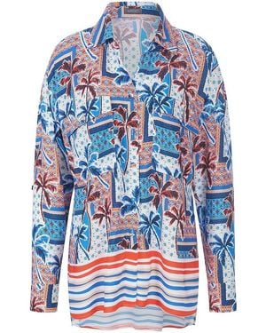 Mybc Long-Bluse - Blau