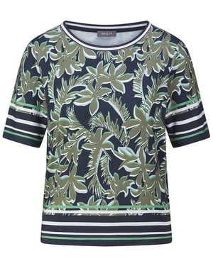 Basler Rundhals-Shirt - Blau