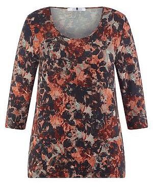 Anna Aura Shirt Een Ronde Hals Van - Rood