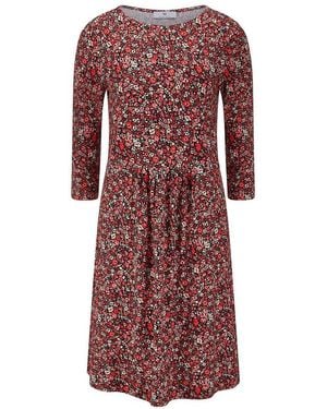 Peter Hahn Jersey-Kleid - Rot