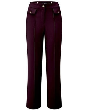 Fadenmeister Berlin Straight fit-7/8 hose - Rot