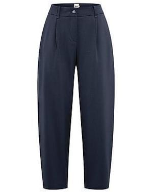 Brax Loose Fit 7/8-Broek Van - Blauw