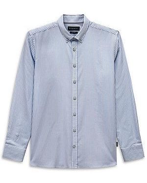 Bugatti Overhemd Modern Fit Van - Blauw