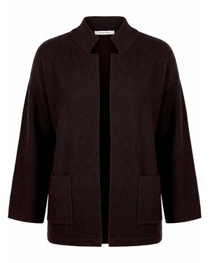 Peter Hahn Strickjacke - Schwarz