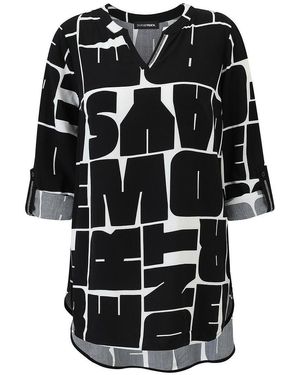 Doris Streich Long-Bluse - Schwarz
