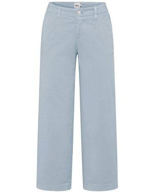 Brax Wide leg-7/8-hose - Blau