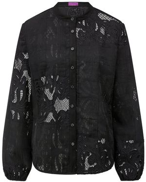 TALBOT RUNHOF X PETER HAHN Bluse - Schwarz