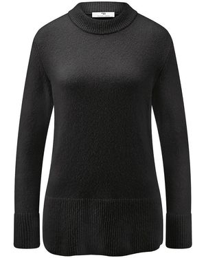 Peter Hahn Long-Pullover - Schwarz