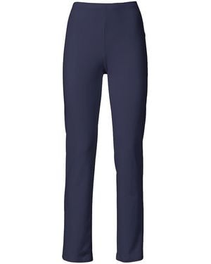 Green Cotton Leggings blau