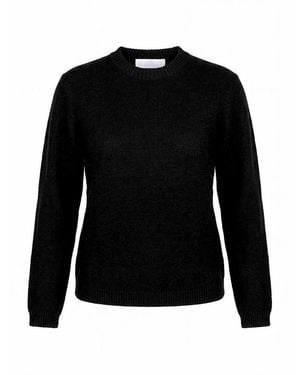 St. Emile Pullover Rundhals-Ausschnitt - Schwarz