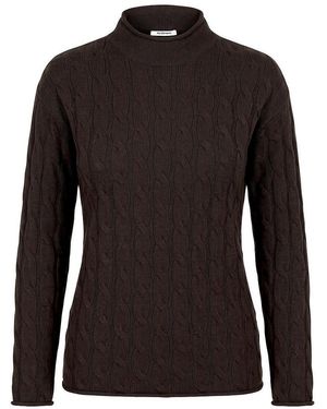 Peter Hahn Pullover Stehkragen - Schwarz