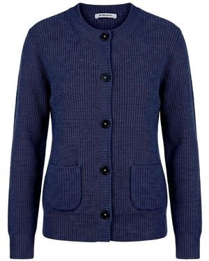 Peter Hahn Strickjacke - Blau