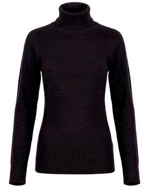 St. Emile Rollkragen-Pullover - Schwarz