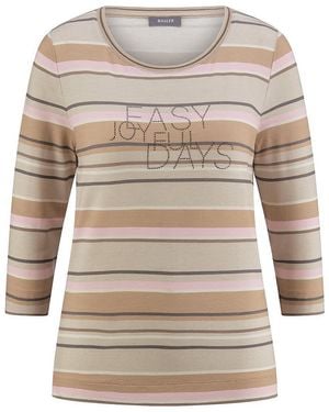Basler Rundhals-Shirt 3/4-Arm - Natur