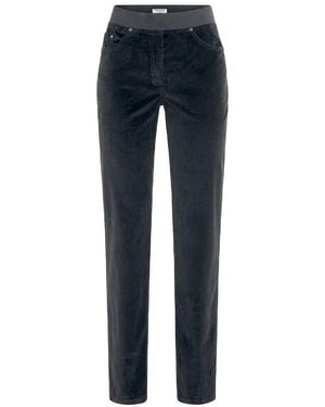 RAPHAELA by BRAX 7/8-Hose Modell Pamina Cord - Blau