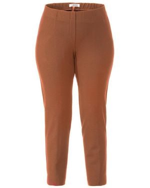 KjBRAND Knöchellange Jersey-Hose - Braun