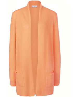 Peter Hahn Cardigan aus 100% schurwolle, , gr. 36, schurwolle - Orange