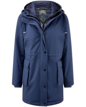 Green Goose Funktions-Parka - Blau