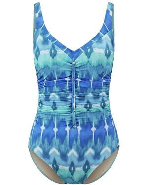 Charmline Badeanzug, Gr. M - Blau