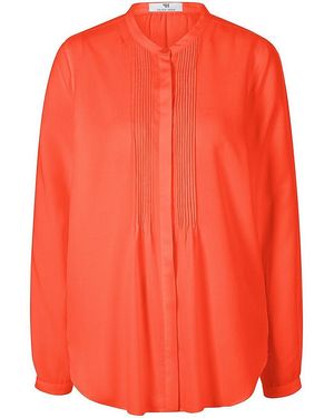 Peter Hahn Bluse, Gr. S - Orange