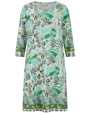 Green Cotton Jersey-Kleid Emma - Grün