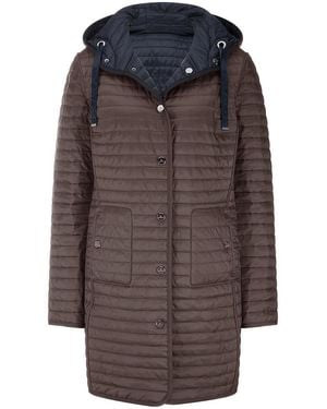 Basler Wende-Steppjacke, Gr. S - Braun