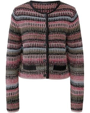 Ouí Strickjacke, Gr. M - Schwarz