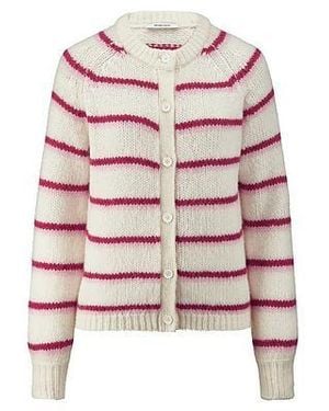 Peter Hahn Vest Ronde Hals Van - Wit
